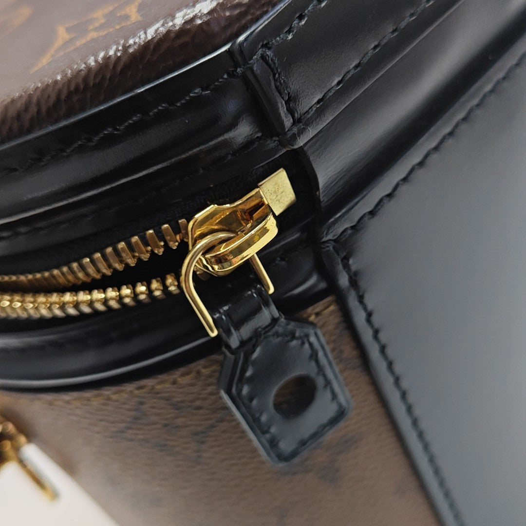 CANNES PM Monogram Coated Canvas Brown