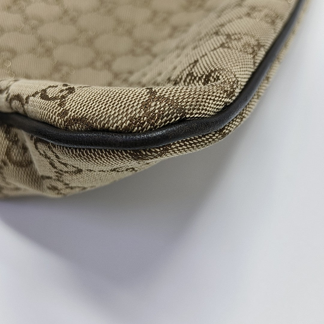 Monogram Canvas Tote Bag Beige