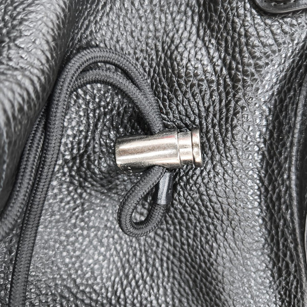 Calfskin Backpack Black