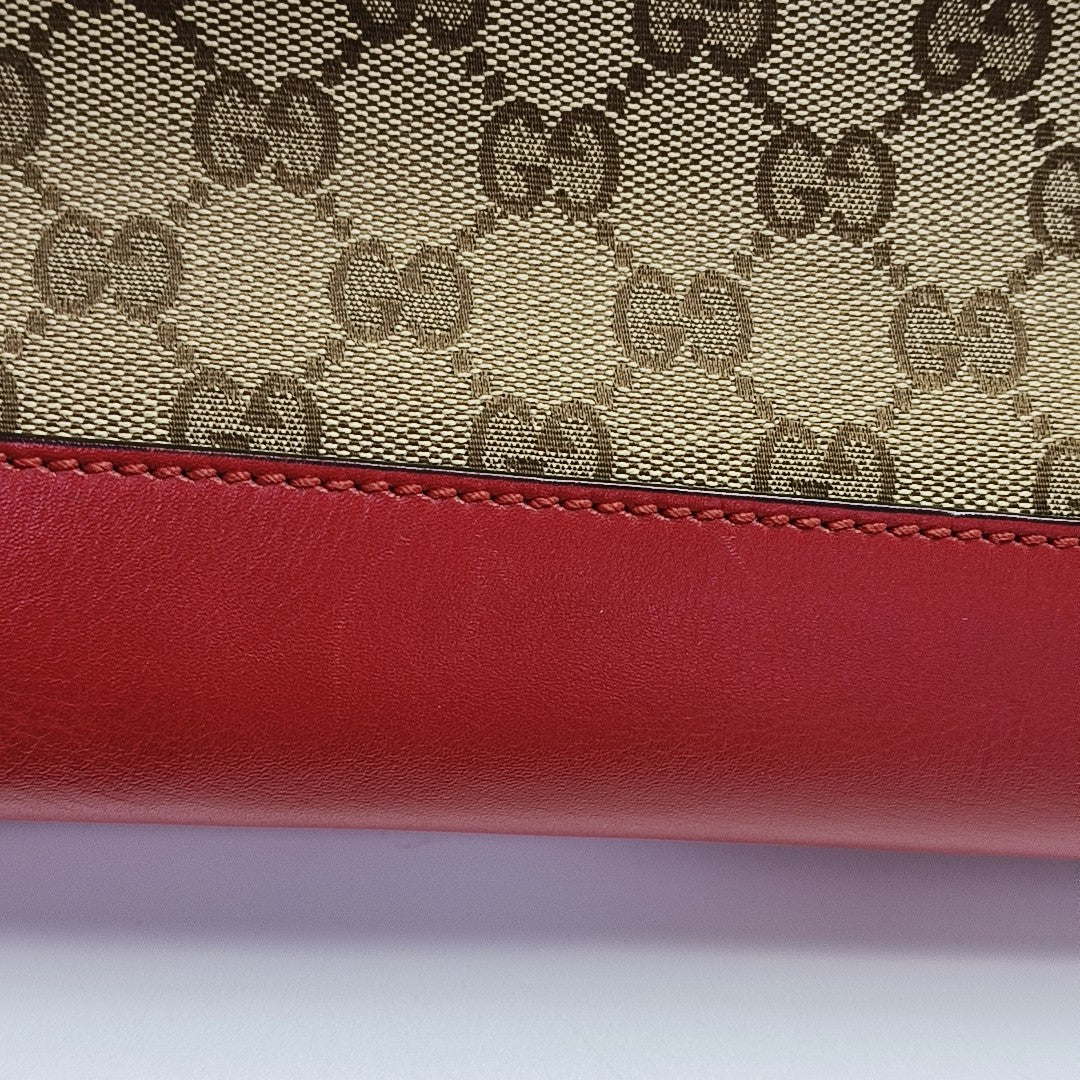 Monogram Canvas Tote Bag Beige
