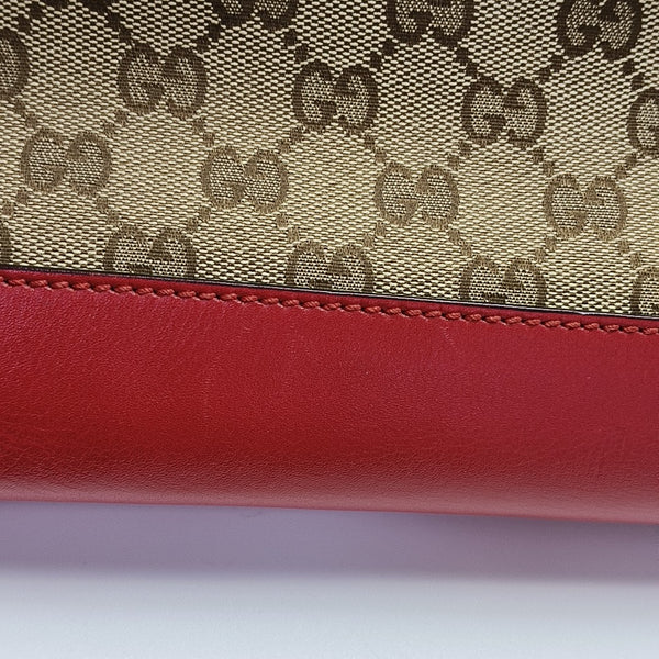 Monogram Canvas Tote Bag Beige