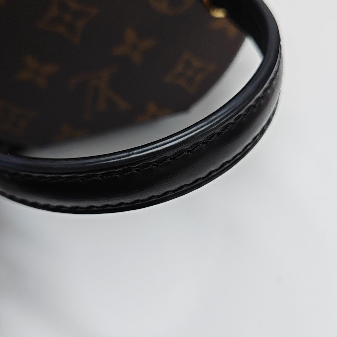 CANNES PM Monogram Coated Canvas Brown