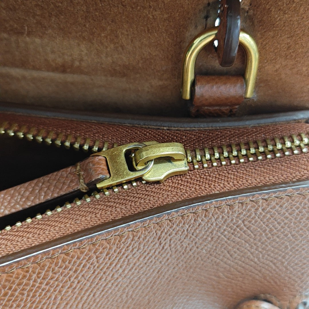 BELT Nano Calfskin Brown