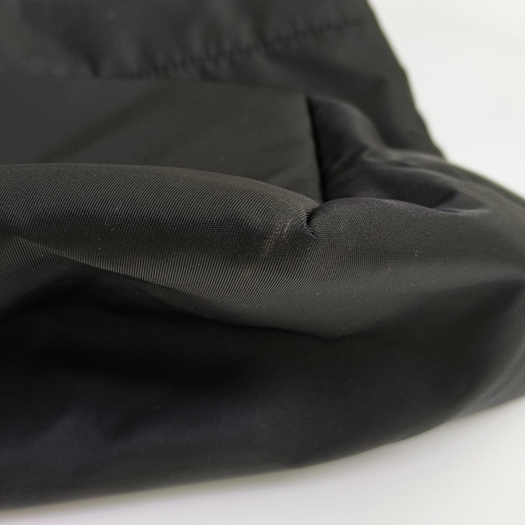 Nylon Tote Bag Medium Black