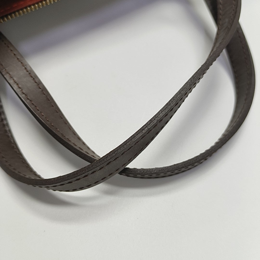 PAPILLON 30 Damier Ebene Coated Canvas Brown