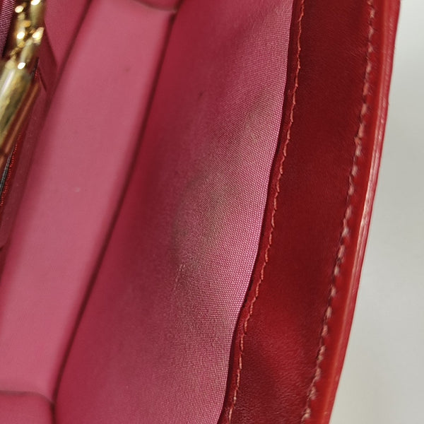 SERPENTI FOREVER Small Calfskin Red