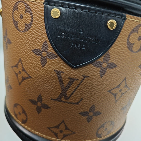 CANNES PM Monogram Coated Canvas Brown