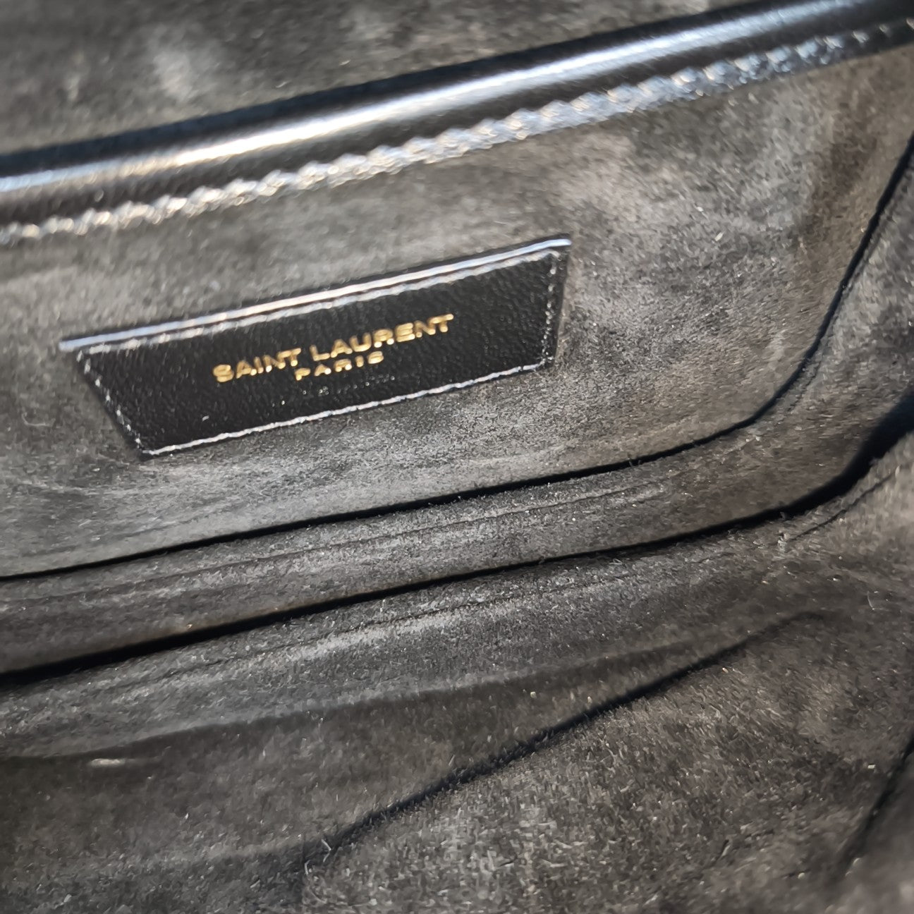 MONOGRAM Small Calfskin Black