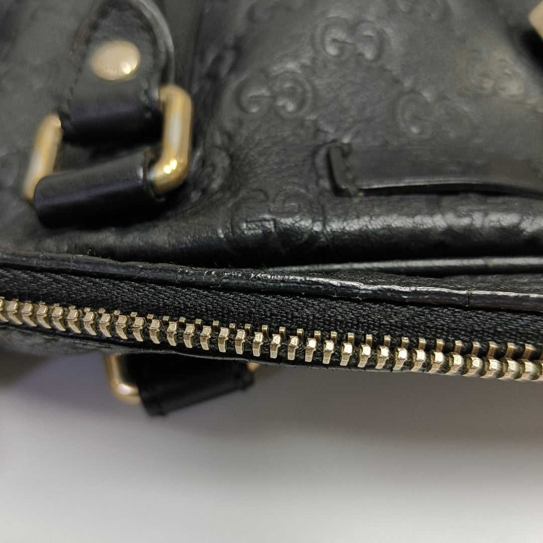 Duffle Monogram Calfskin Black