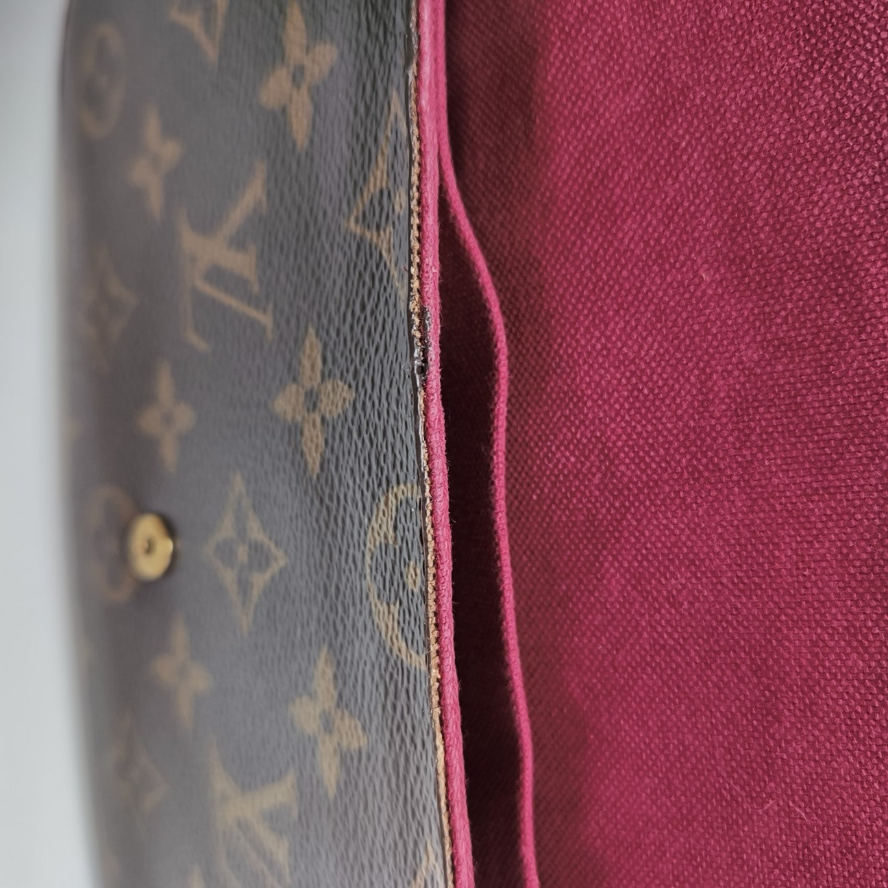 FÉLICIE Monogram Coated Canvas Brown