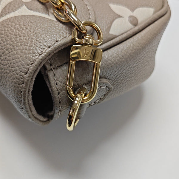 IVY Monogram Calfskin Gray