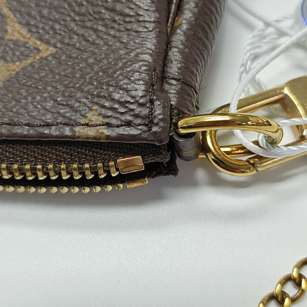 ACCESSOIRES Mini Monogram Coated Canvas Brown