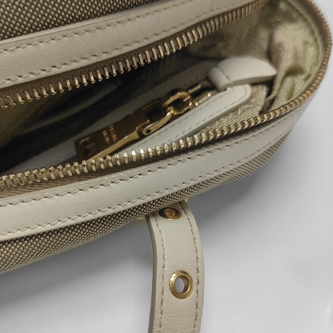 Canvas Shoulder Bag Brown