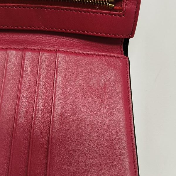 STRAP Calfskin Black Wallet