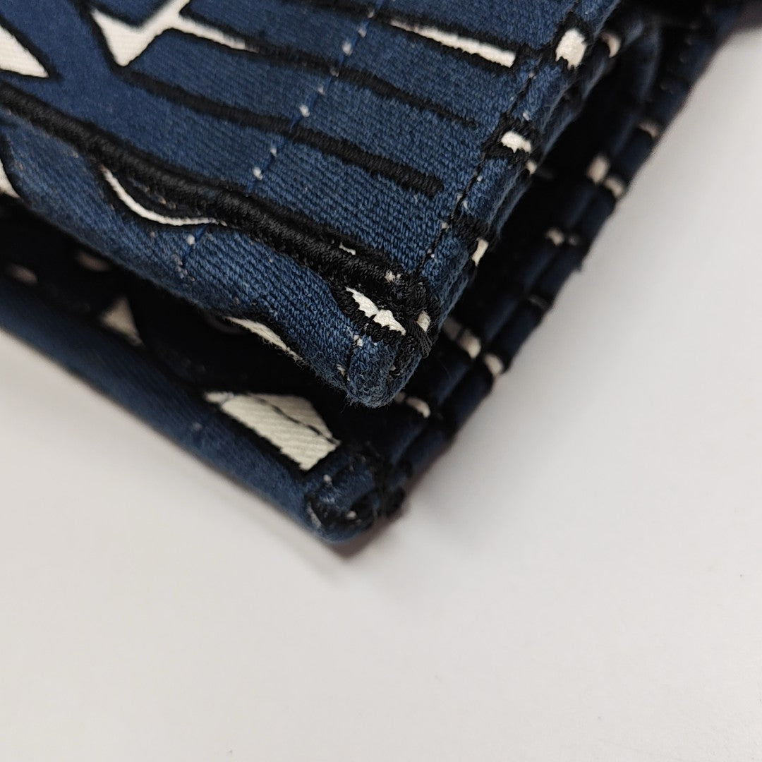 Book Tote Large Fabric Blue