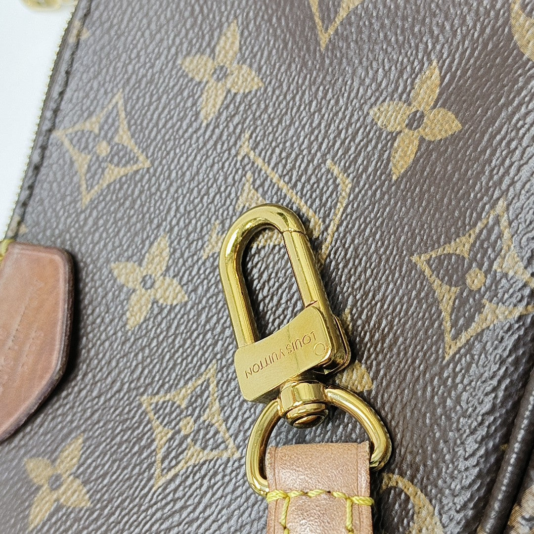 MULTI Monogram Coated Canvas Brown
