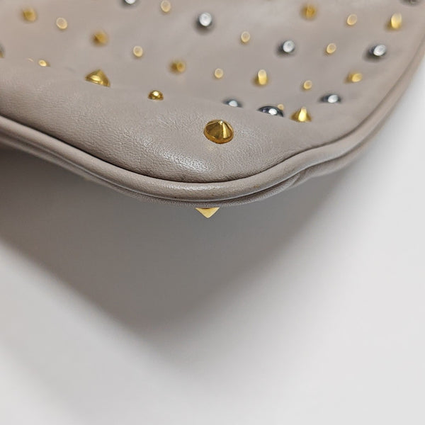 Lambskin Clutch Gray
