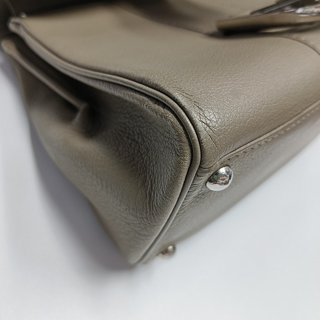 Brillant Mini Calfskin Gray