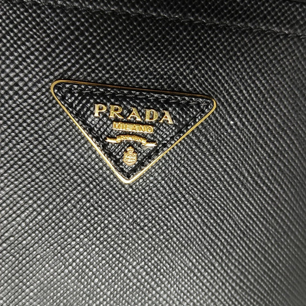 Panier Small Saffiano Calfskin Black