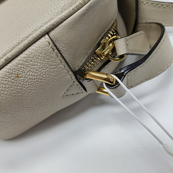 Buckle Calfskin Beige