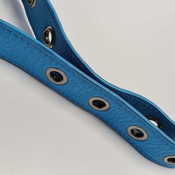 Le Cagole Mini Lambskin Blue