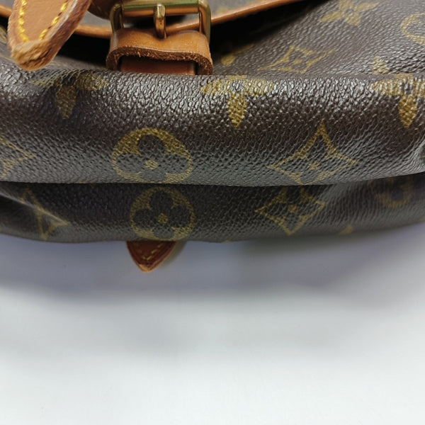 SAUMUR Monogram Coated Canvas Brown