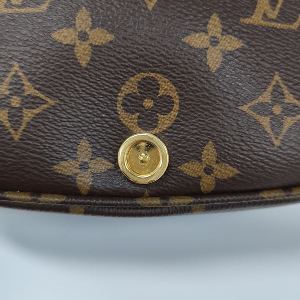 SAUMUR BB Monogram Coated Canvas Brown