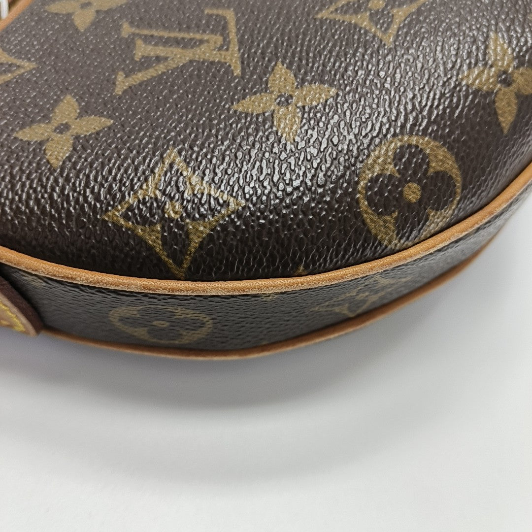 CROISSANT PM Monogram Coated Canvas Brown