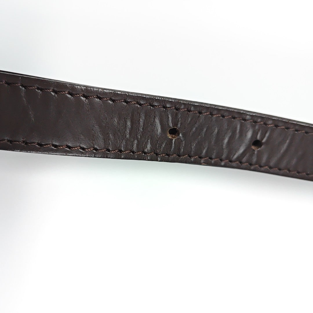 BLOOMSBURY PM Damier Ebene Coated Canvas Brown
