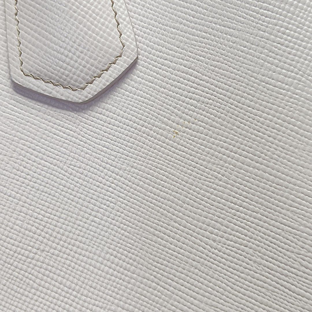 Double Medium Saffiano Calfskin Pink