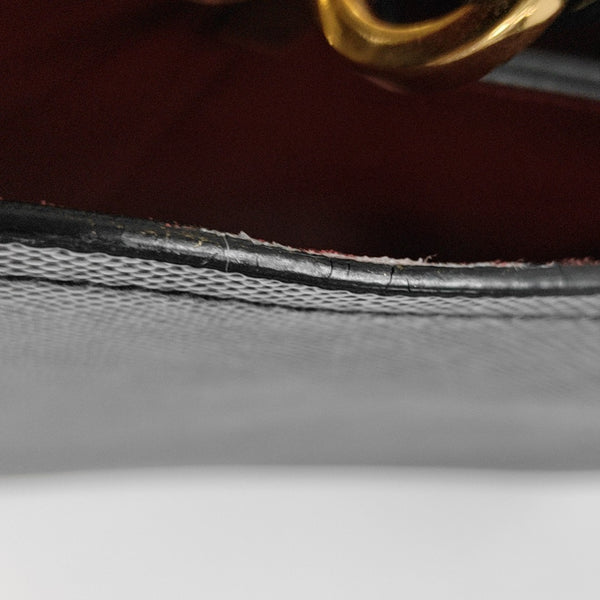Panier Saffiano Calfskin Black