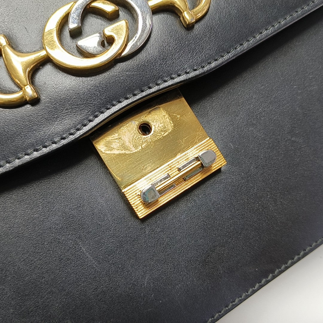 Zumi Small Calfskin Black