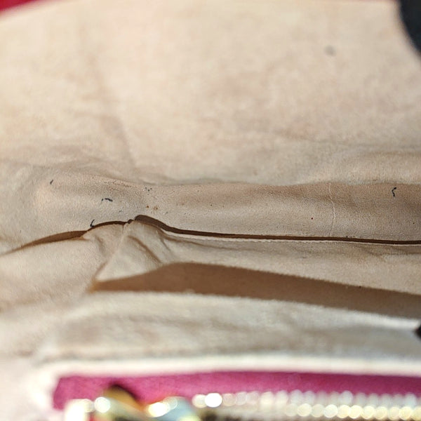 Horsebit 1955 Small Monogram Coated Canvas Beige
