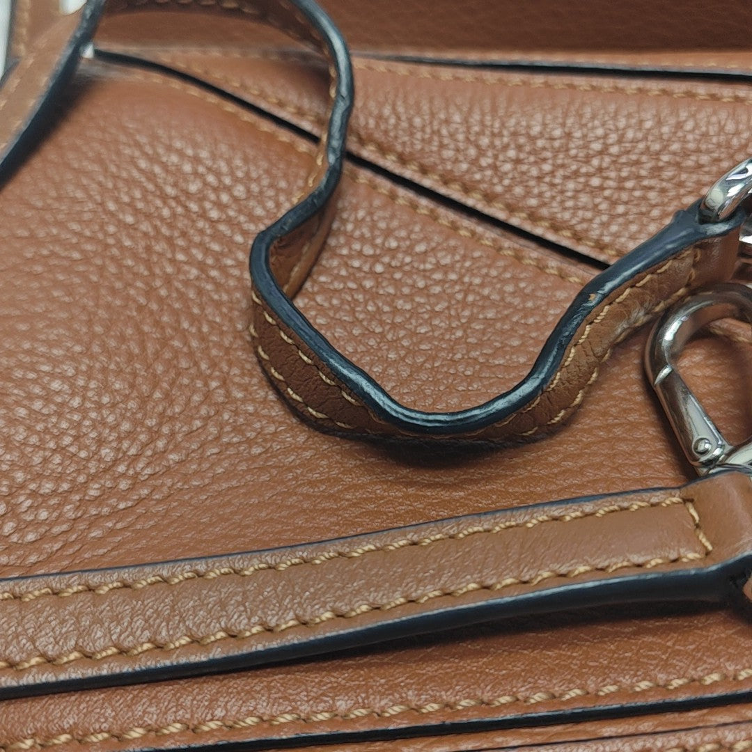 Puzzle Mini Calfskin Brown