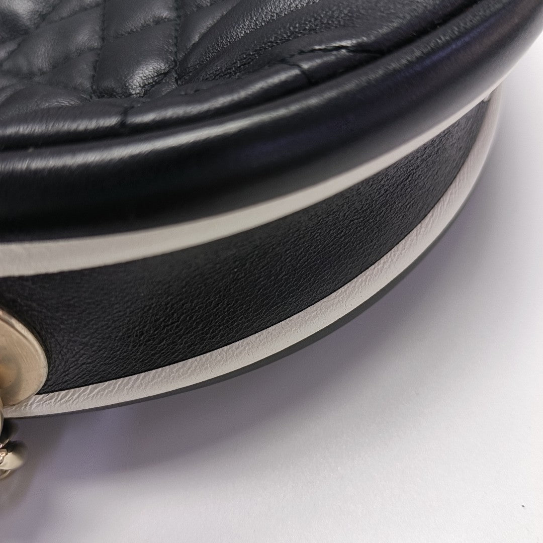 Dior Vibe Hobo Quilted Lambskin Black