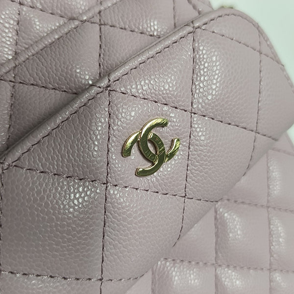 DUMA Quilted Calfskin Pink