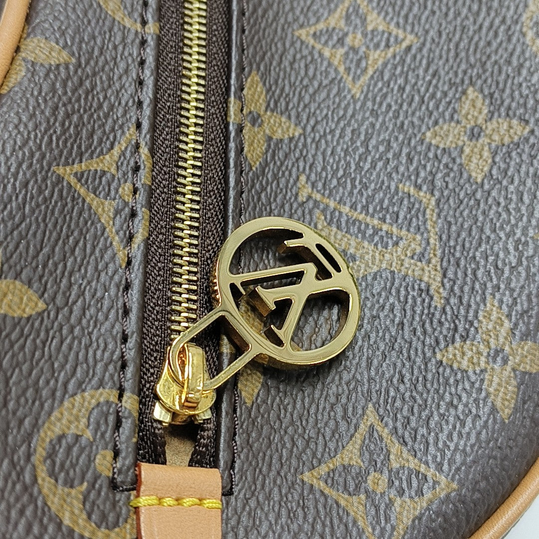 LOOP Monogram Coated Canvas Brown
