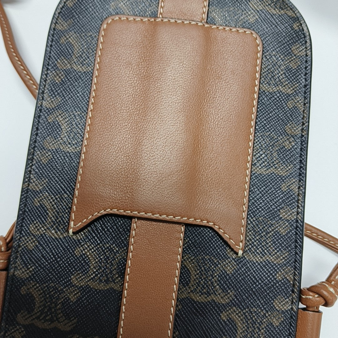 TRIOMPHE CANVAS Mini Coated Canvas Yellow
