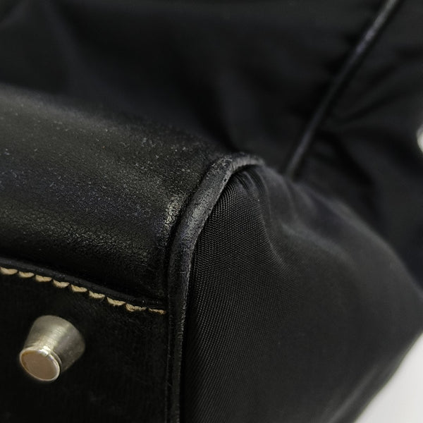 Nylon Tote Bag Black