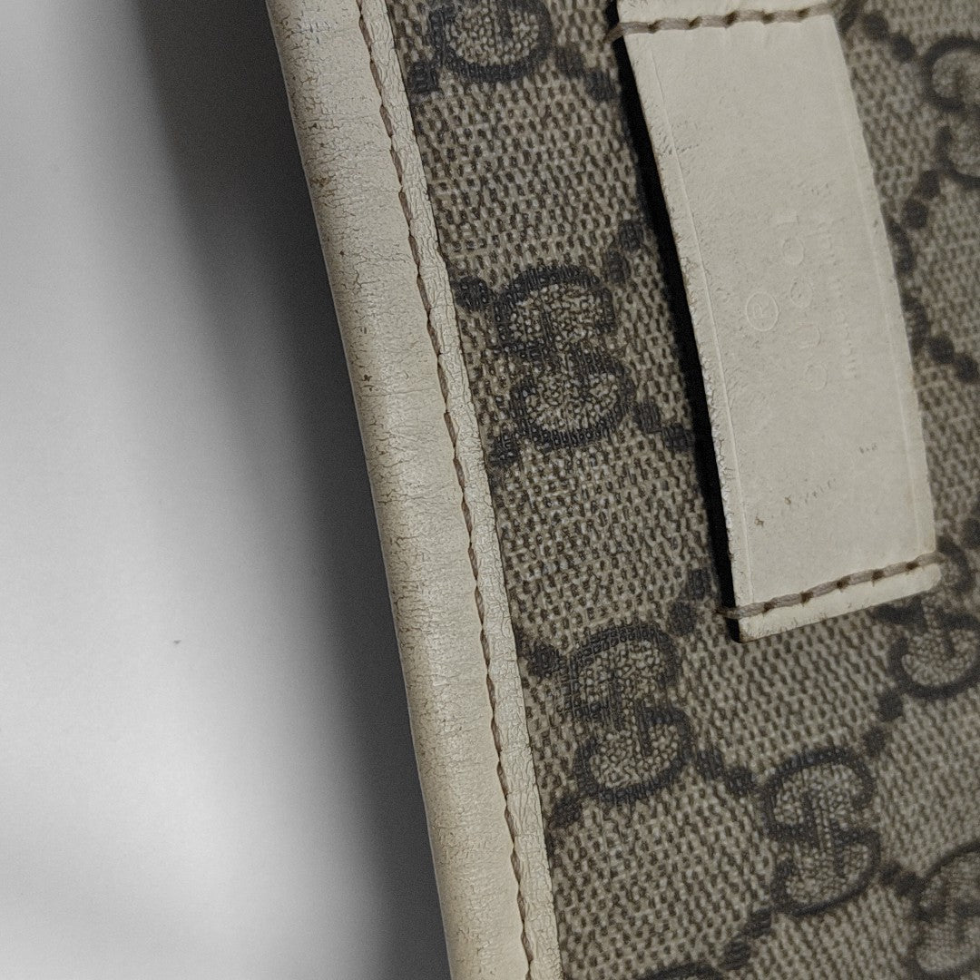 GG Imprime Monogram Coated Canvas Beige