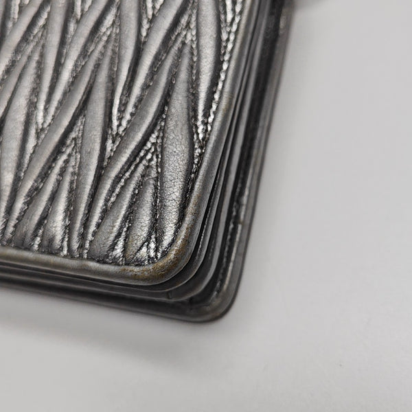 Miu Délice Lambskin Silver