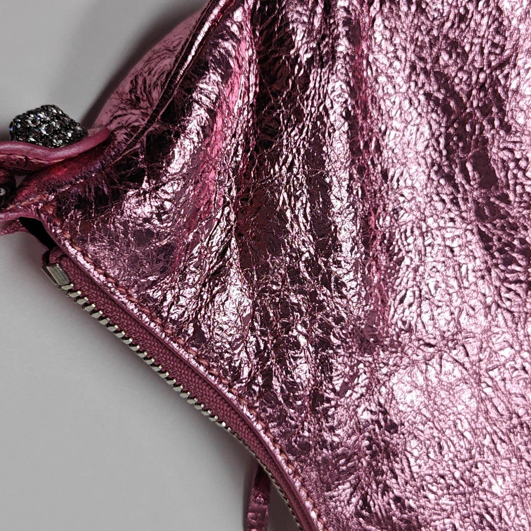 Le Cagole Mini Lambskin Pink