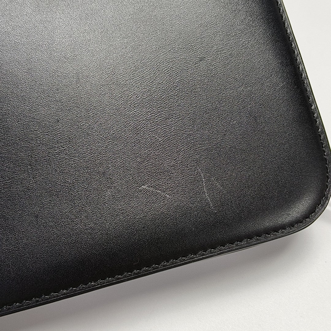 Calfskin Shoulder Bag Black