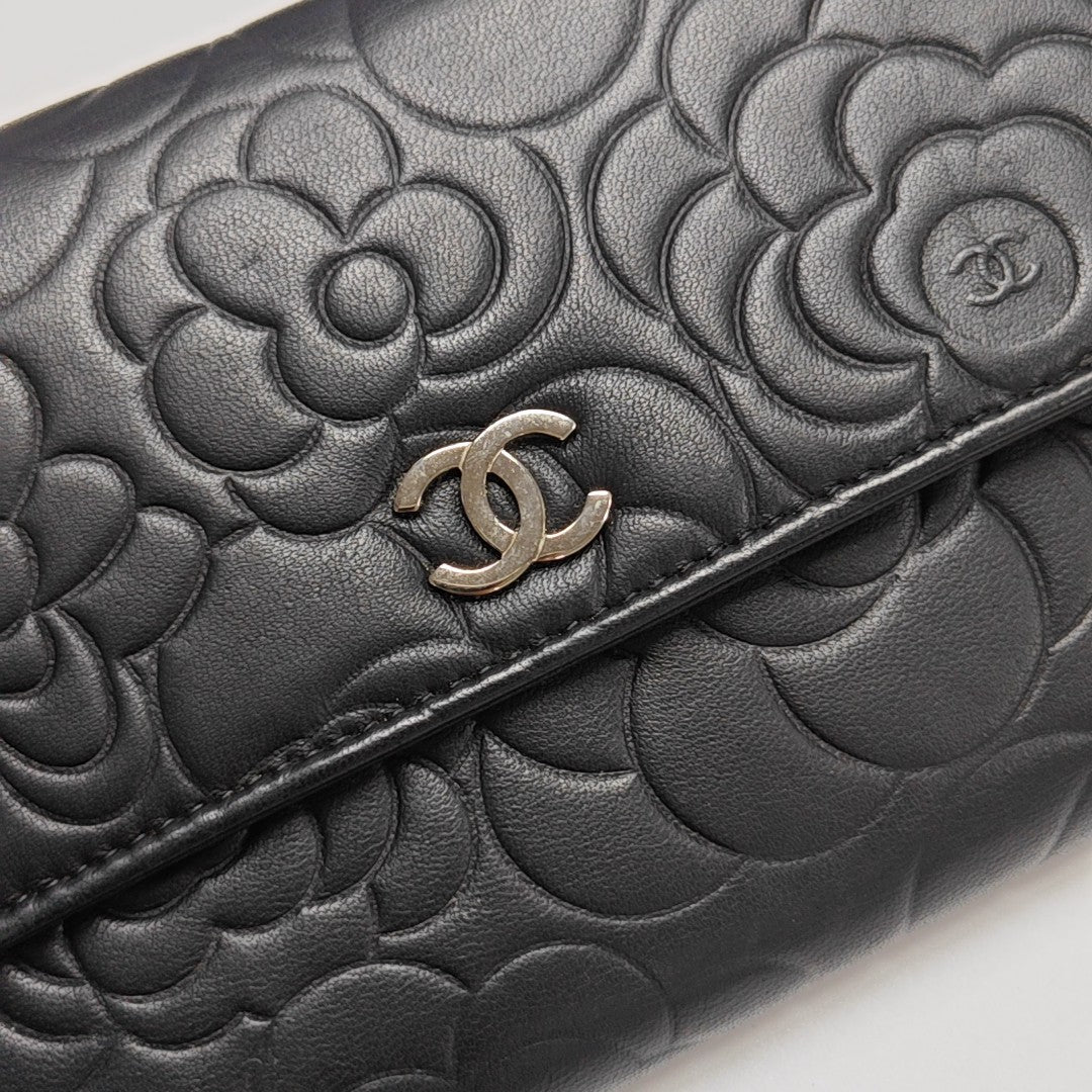 Lambskin Wallet Black