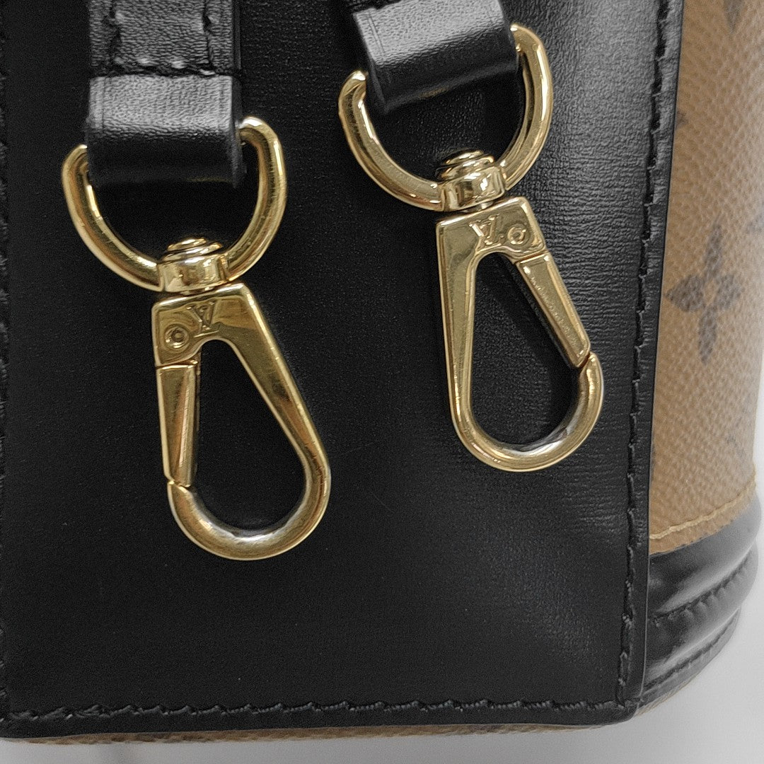 CANNES PM Monogram Coated Canvas Brown