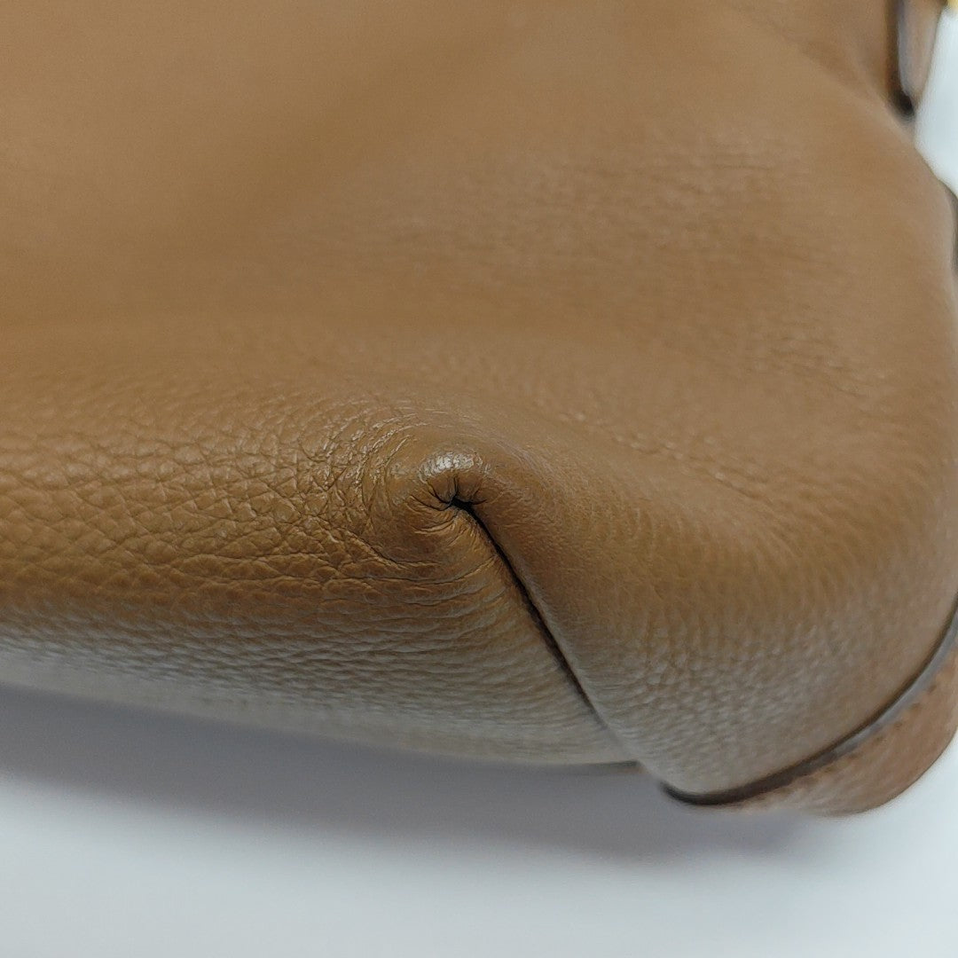 Calfskin Tote Bag Brown