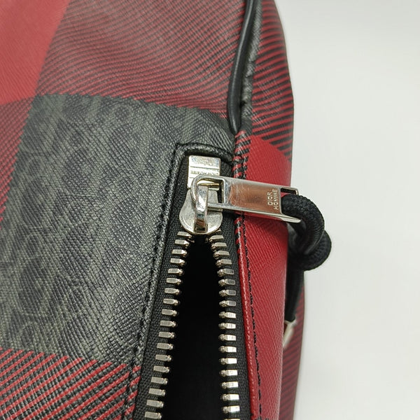 Coated Canvas Belt Bag Multicolor