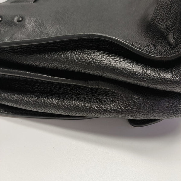 Etiquette Calfskin Black