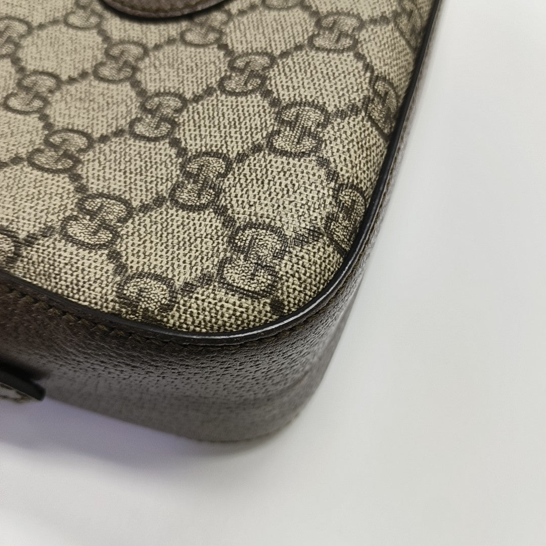 Neo Vintage Monogram Coated Canvas Beige