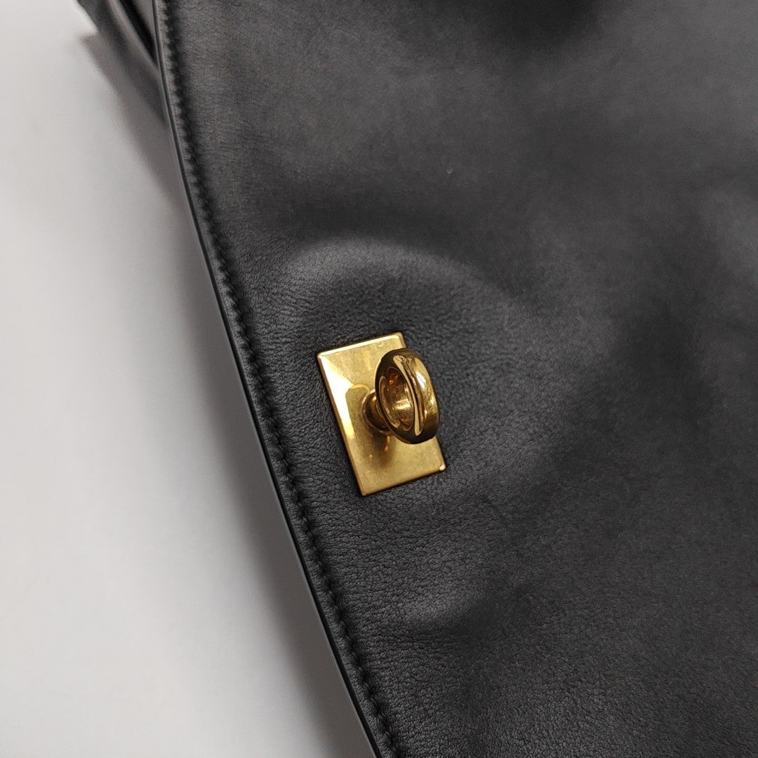 RODEO Large Calfskin Black